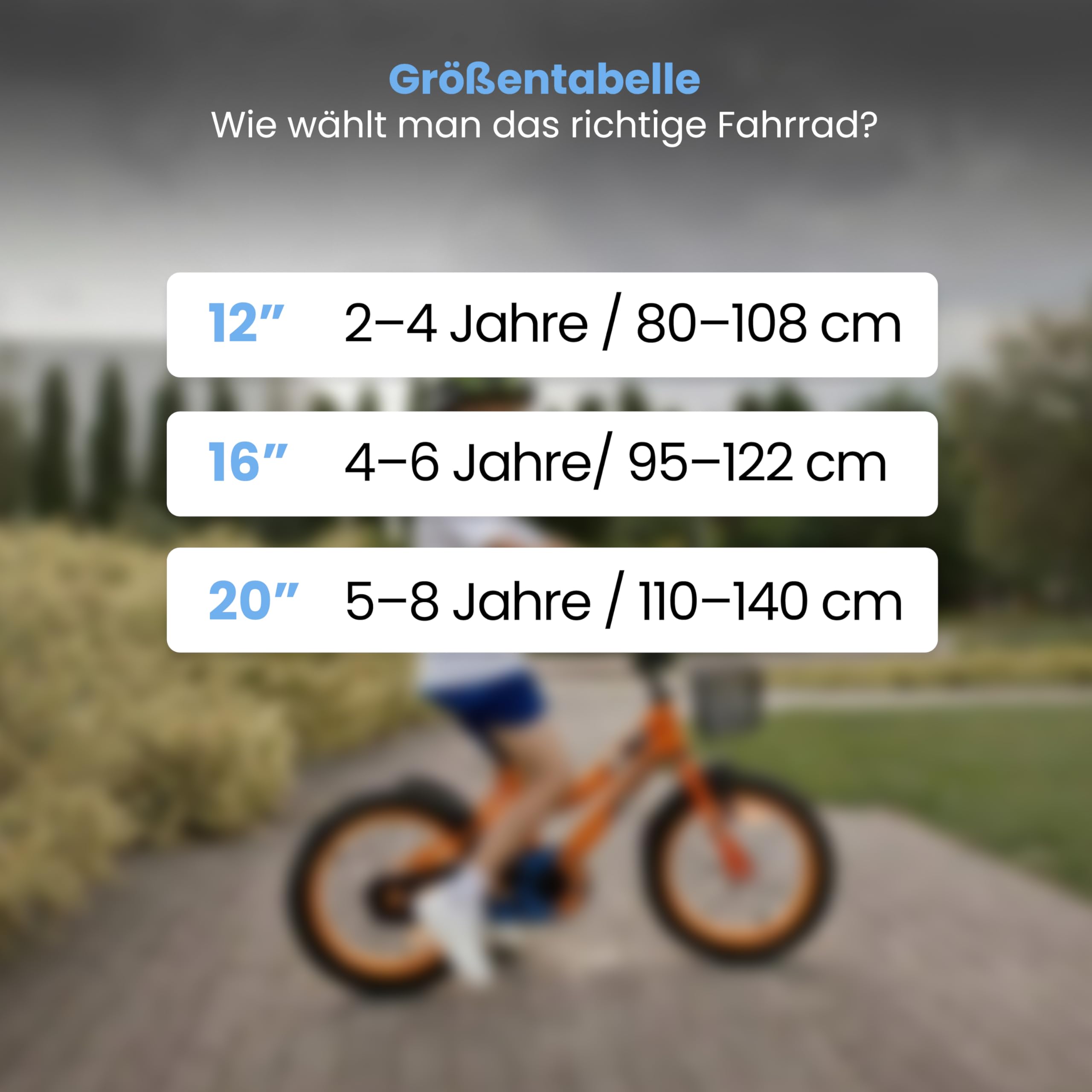 Kinderfahrrad Fahrrad Kinder Ab 2 Bis 8 Jahre Mit Schubstange V-Brake Bremsen Rückstrahl Aufkleber 12 14 16 20 Zoll Radgröße Korb Für Junge Spark