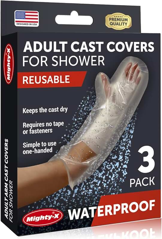 shower sleeve for arm cast