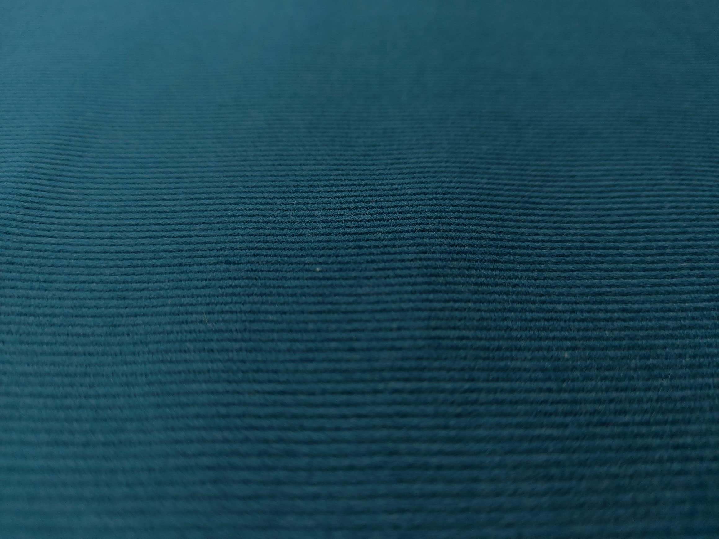 Baby Needle Cord 21 Wale Cotton Velvet Fabric Material Petrol, 1Mtr 140cmx100cm