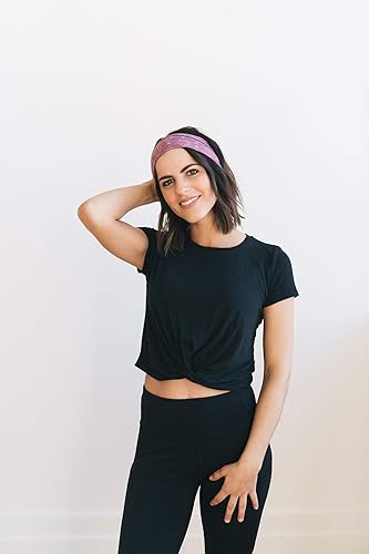 Miniatura 113 de Maven Thread 4" Wide Workout Headbands for Women – Non-Slip Sweatbands for Gym, Running & Yoga Urbano