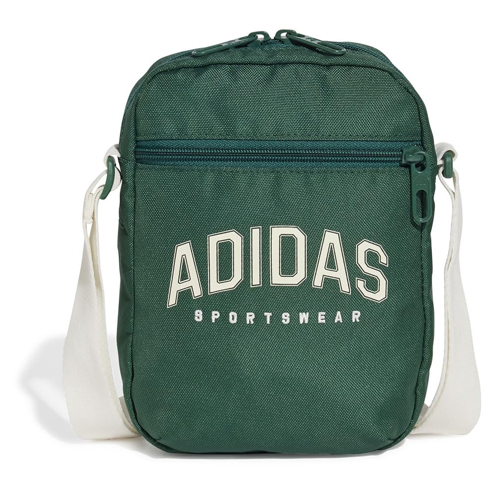 adidas Organizador unisex para adultos con estampado clásico, color verde