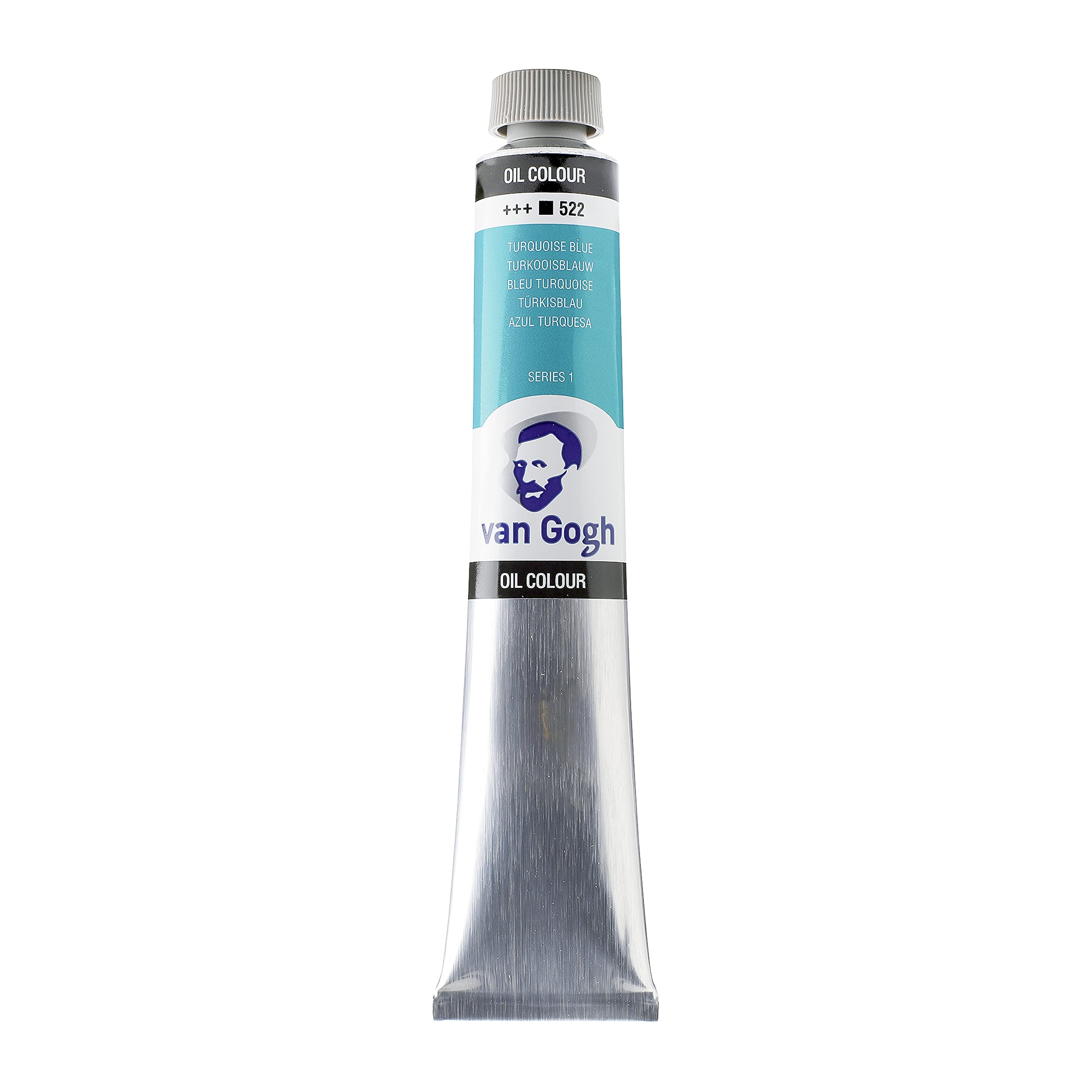 Van Gogh Tubo de color al óleo 60 ml azul turquesa 522