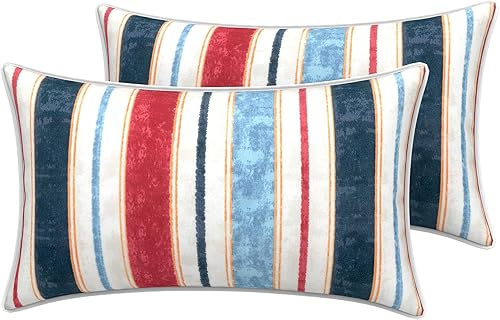 Miniatura 58 de LVTXIII - Juego de fundas para cojines de sofá, patio o sillón de exteriores, cuadradas y decorativas, 2 unidades de 16" x 16", sin relleno