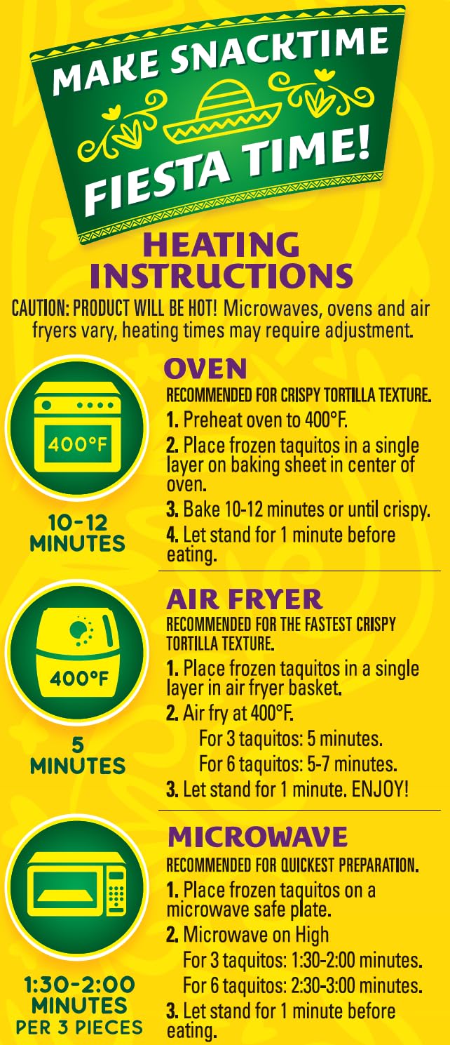 Jose Ole Chicken Taquitos Frozen Box 22 5 Oz — view 3