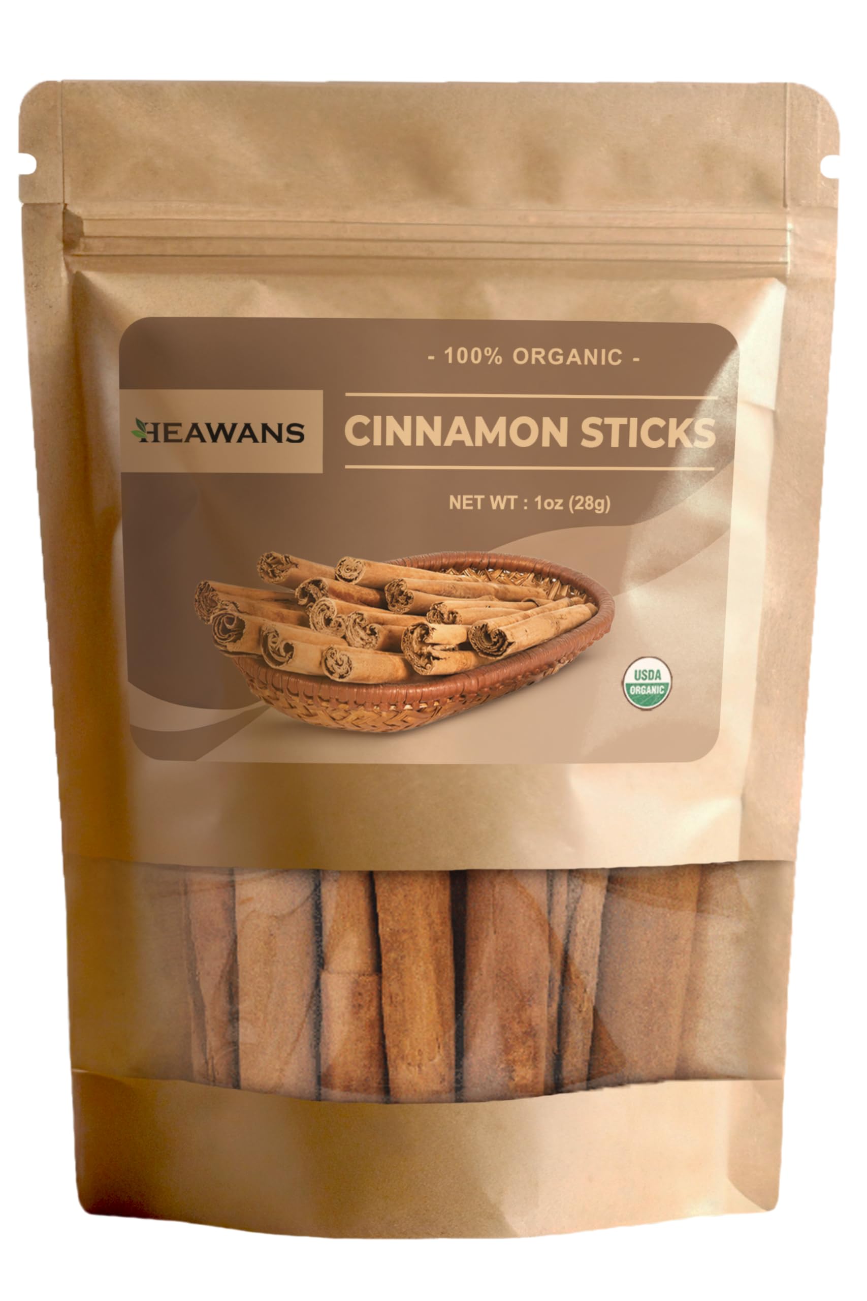 Organic Ceylon Cinnamon Sticks From Ceylon Sri Lanka (1 OZ)