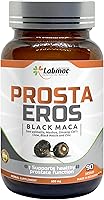 Vista 2 de ProstaEros- Suplemento de apoyo para la próstata - 7 ingredientes naturales - Maca negra, palma enana americana, mashua, garra de gato, jengibre