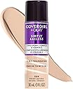 COVERGIRL & Olay Simply Ageless 3-in-1 Liquid Foundation, Matte Finish, Hyaluronic & Vitamin C Formula, 220 Creamy Natural, 1 Count