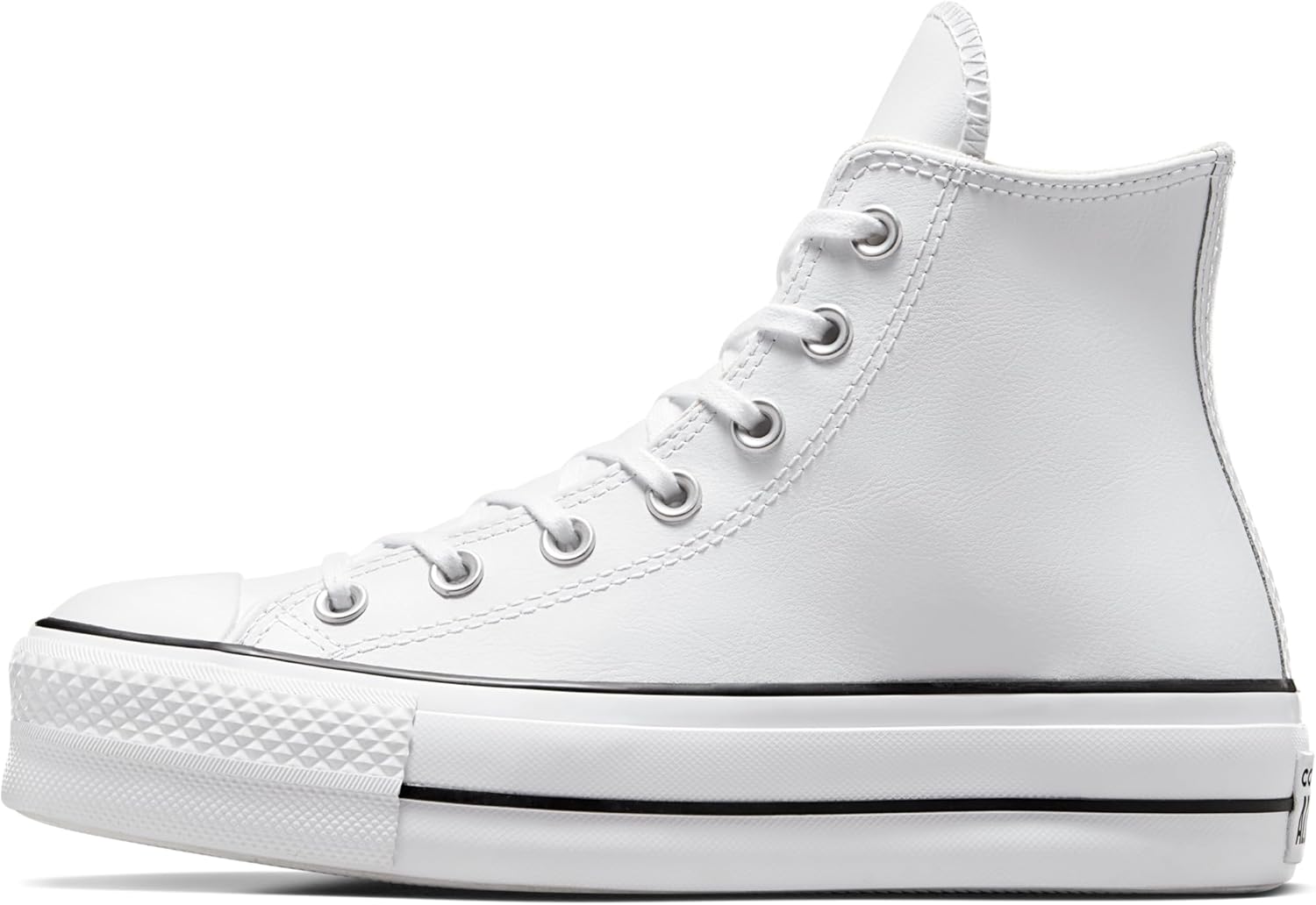 Converse Women's Chuck Taylor All Star Lift Platform Leather High Top Sneaker - Image 2