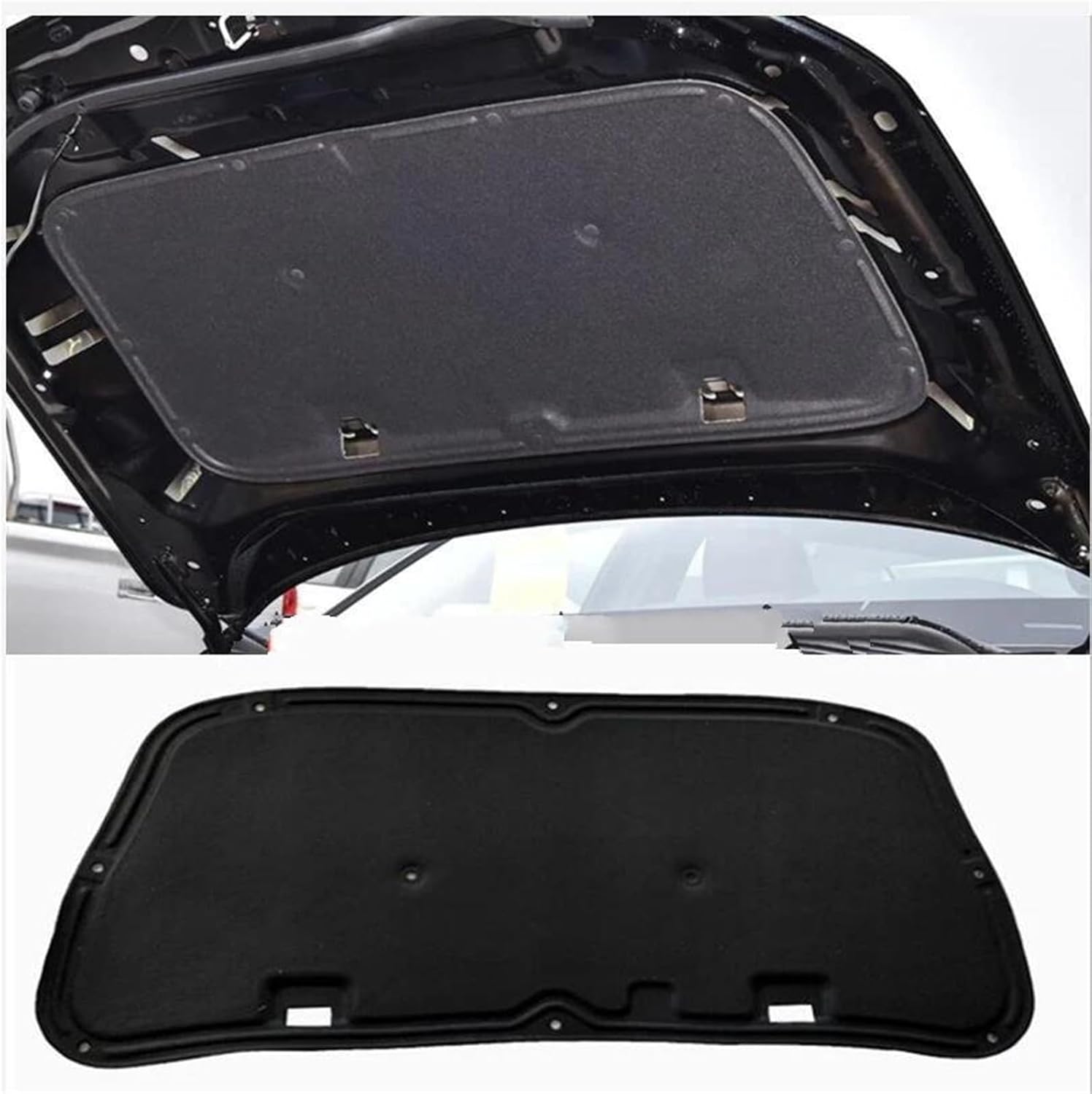 Car Engine Hood Sound Heat, Heat Insulation Pad, for Mazda 3 2019 20 21 22 23 24 Hood Engine Sound Heat Insulation Cotton Pad Soundproof Mat Cover Engine Lining Engine Cover
