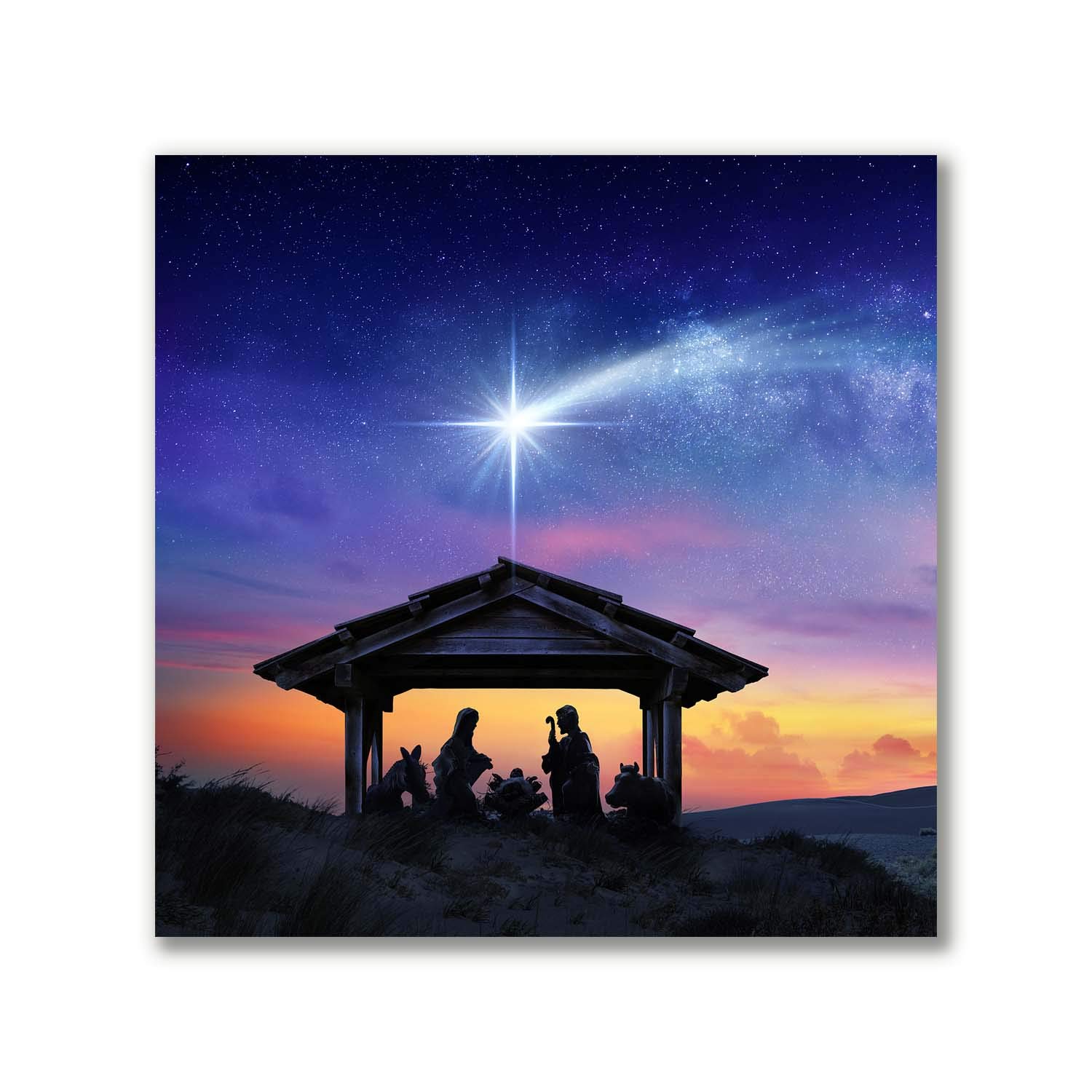 Tirages sur Toile de Noël Tulup Célébrez la Magie de la Nativité et de Jésus