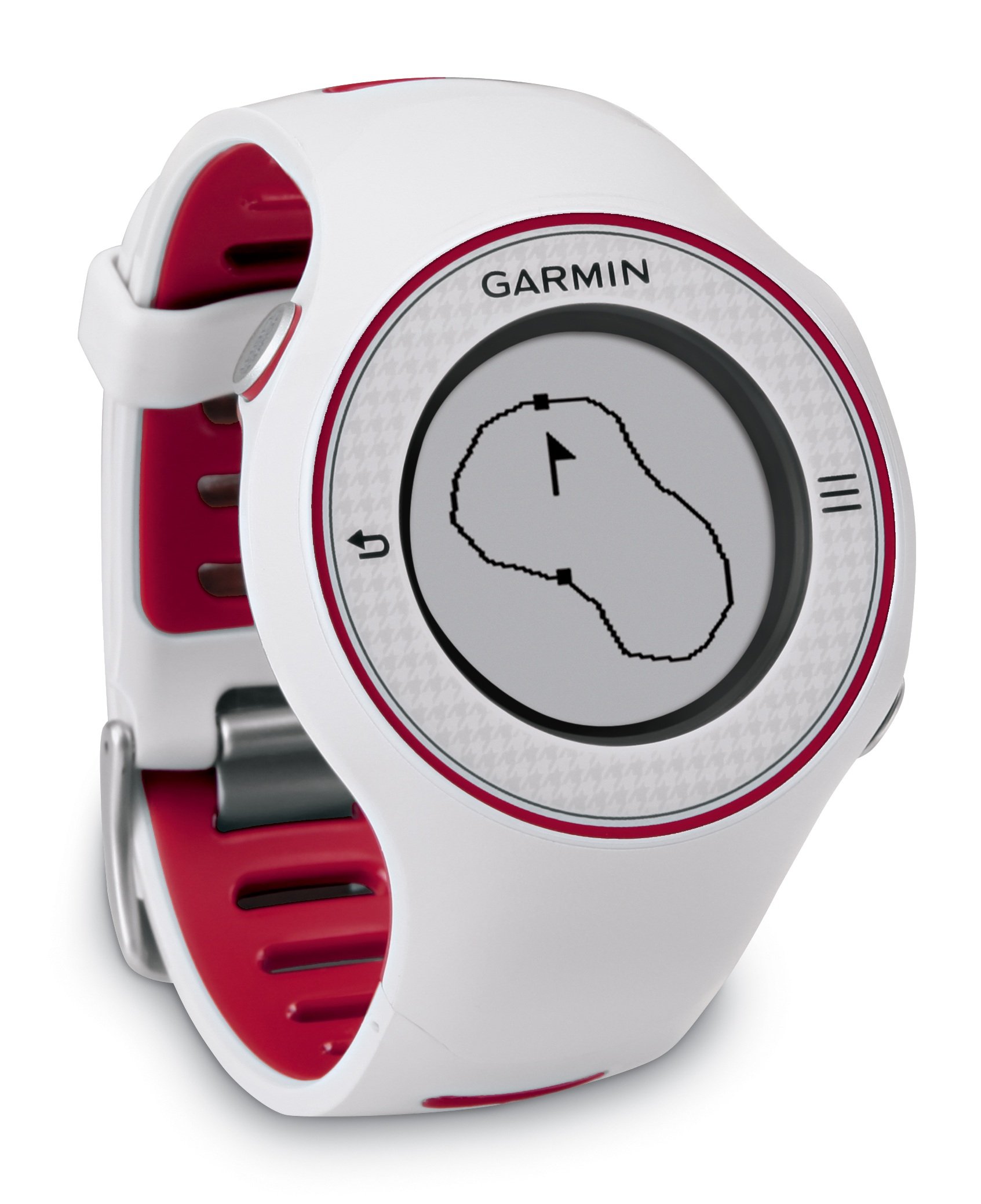 Garmin Approach S3 - Reloj con GPS para golf, color rojo / blanco