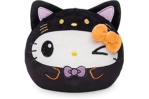 Teeturtle Hello Kitty Halloween Costume REVERSIBLE 4" Plushie