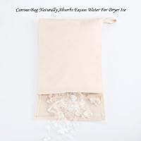 Vista 6 de Boao 2 bolsas de lona Lewis trituradoras de hielo reutilizables de 13.5 x 8.5 pulgadas, kit de barman profesional para el hogar, fiesta, bar, cocina