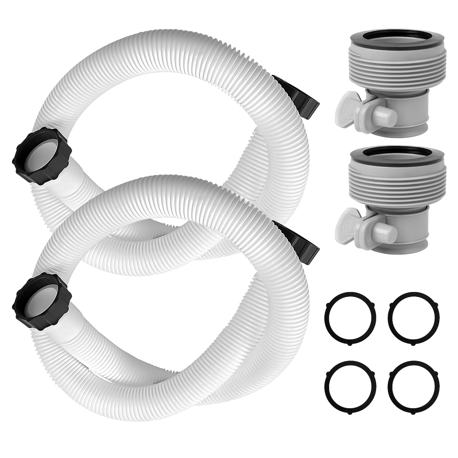 Tuyaux de rechange pour filtres à sable et pompes de piscine 38mm