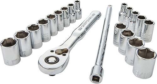 CRAFTSMAN Juego de herramientas mecánicas de accionamiento de 20 piezas de 14 pulgadas (CMMT12108)