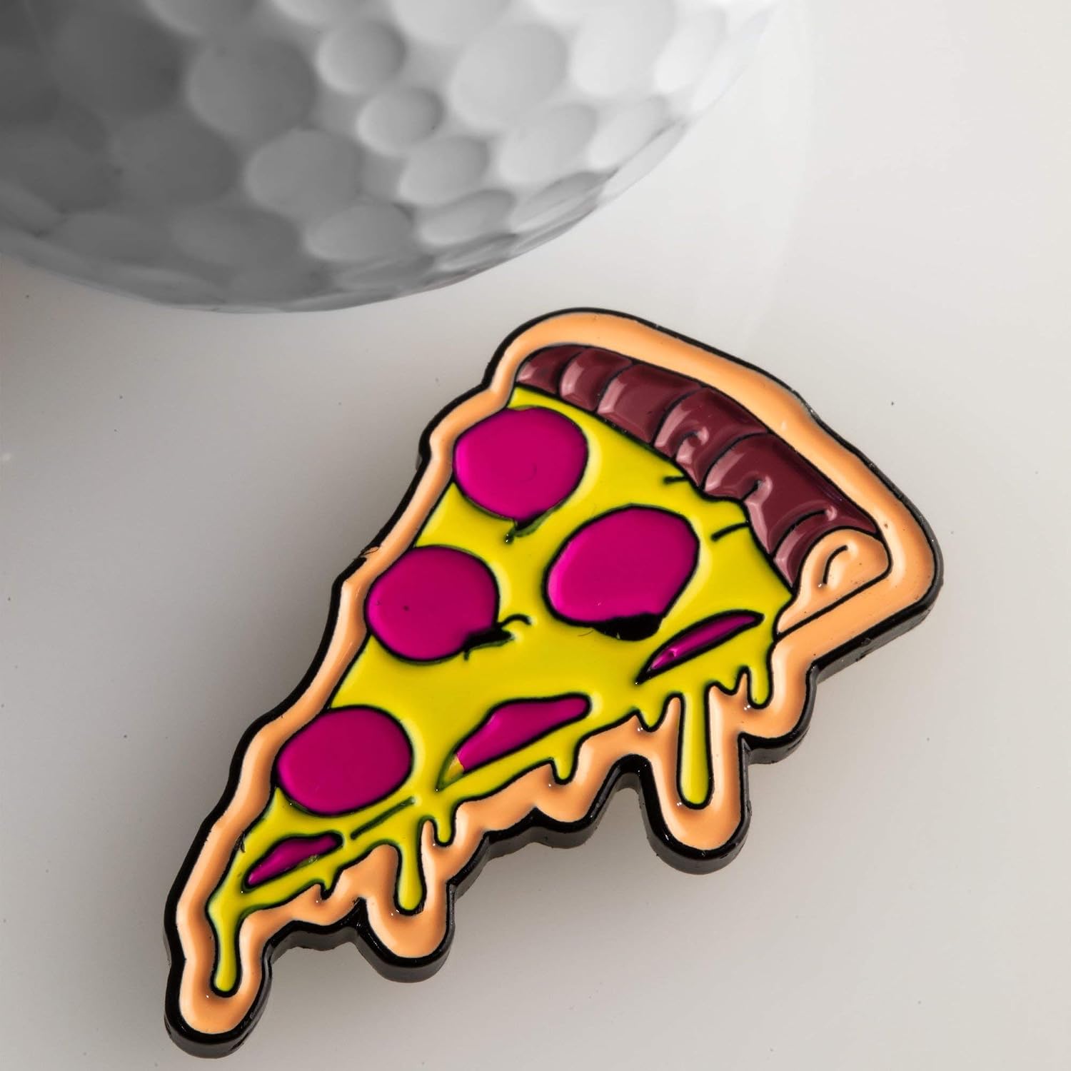 Pins & Aces Golf Ball Marker - Premium Metal, Unique Enamel Paint Custom Design - Attaches to Any Magnet - Add Style & Customize Your Golf Game image 3