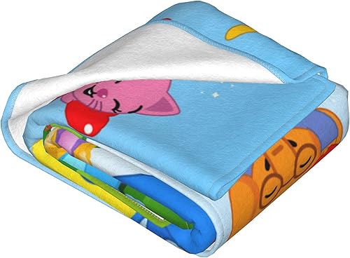 Miniatura 3 de Manta de franela de dibujos animados, manta de forro polar suave, acogedora, cálida y ligera para sofá, cama y sofá durante todas las estaciones