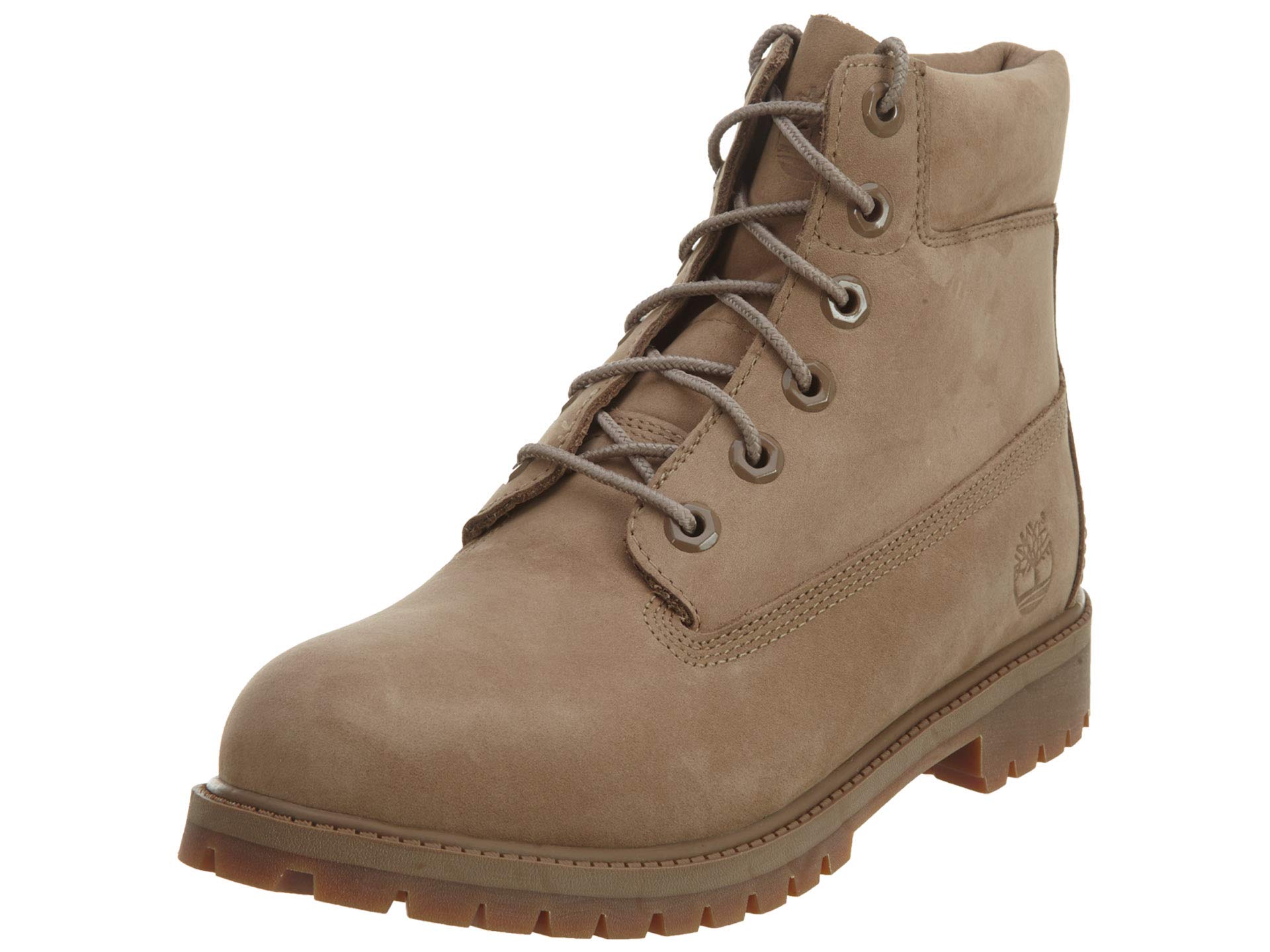 Timberland 6" Waterproof Boots Unisex Juniors (6.5 Big Kid M, Tan Monochromatic (Gopher))