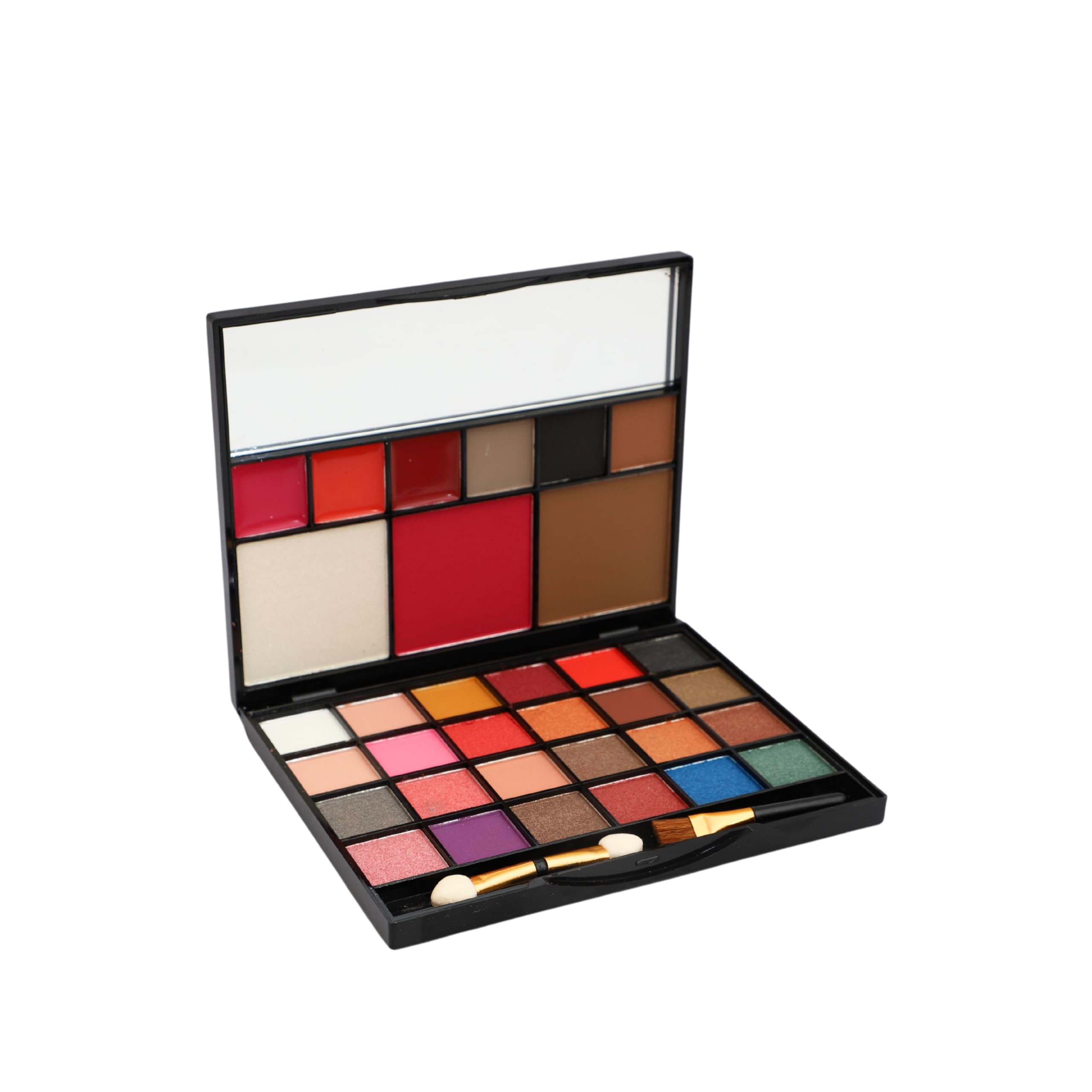PRETTY COVER® All-in-One Makeup Palette - Eyeshadow, Concealer, Lip & Blusher Kit - Travel Friendly - Shade 1-18g-image-46
