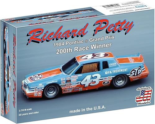 Miniatura 1 de Salvinos JR Models models RPGP1984D 1/24 Escala 1984 Gran Premio 200 Ganador de la Carrera 200 Kit de modelo de plástico, requiere montaje