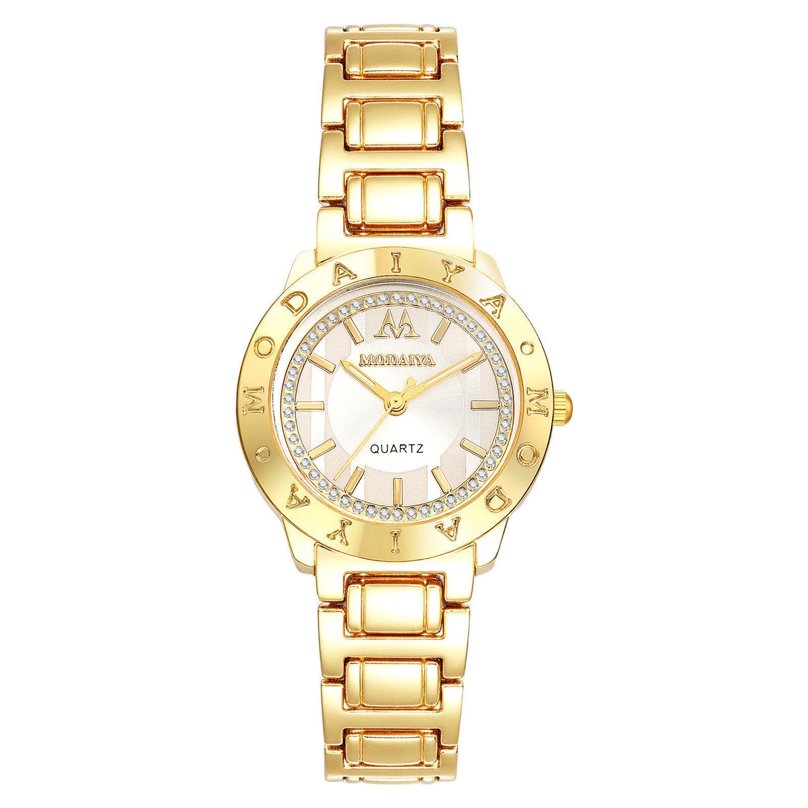 JewelryWe Herren Übergroße Armbanduhr DREI Zeitzone Analog Q