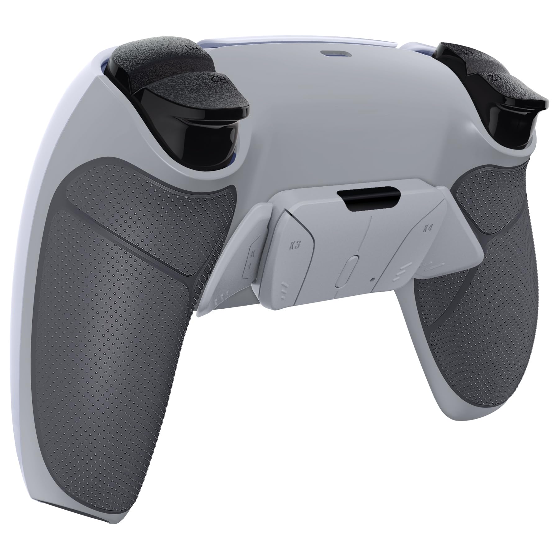 eXtremeRate Goma Grip Programable RISE4 Remap Kit para ps5 Mando Modelo BDM-030/040/050 Actualización Board&Carcasa Trasera&4 Palancas Botones para ps5 Control-NO Incluye Mando(Gris)