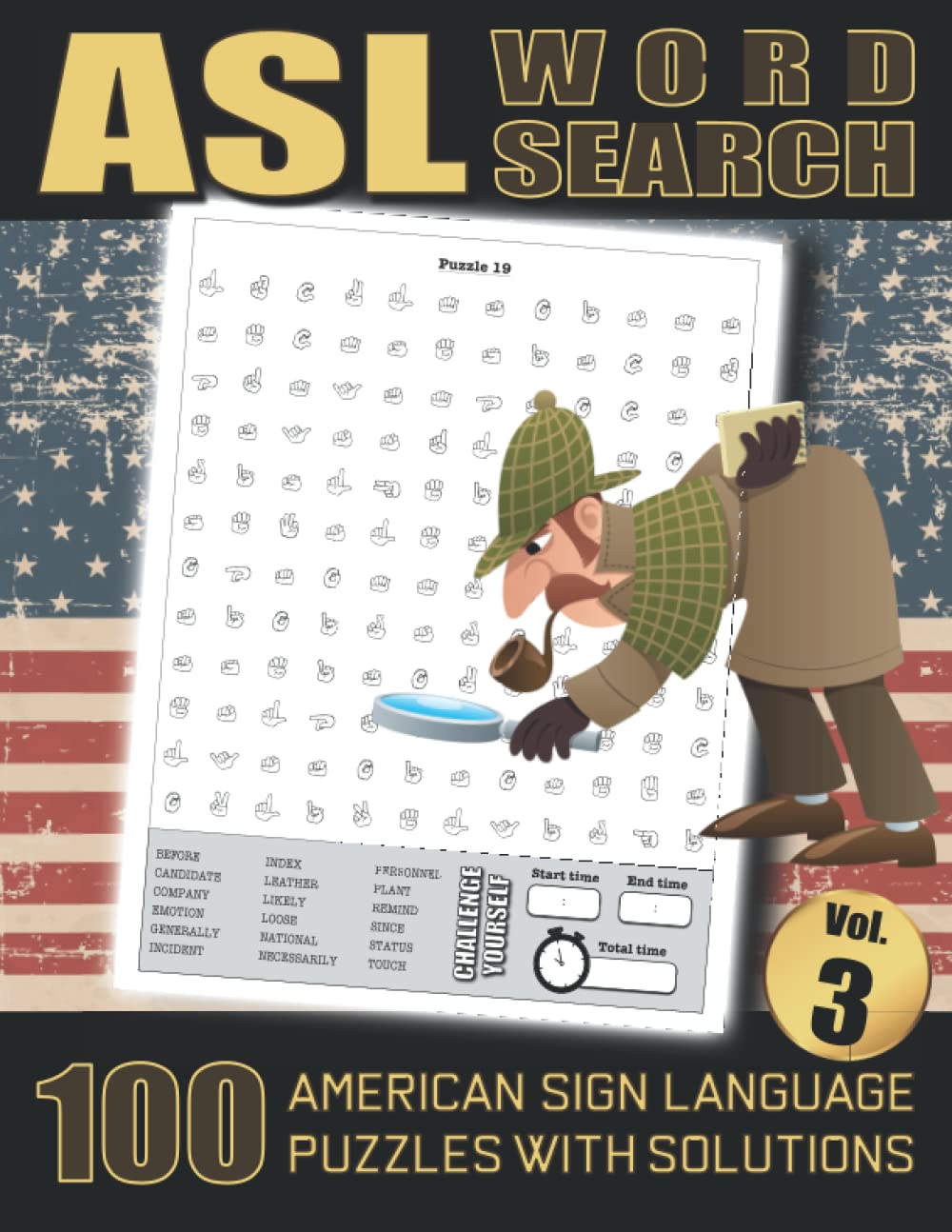 Amazon.com: ASL Word Search - 100 American Sign Language Puzzles With ...