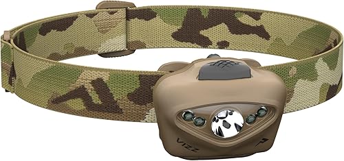 Princeton Tec Vizz - Linterna frontal LED táctica (420 lúmenes, multicam), talla única