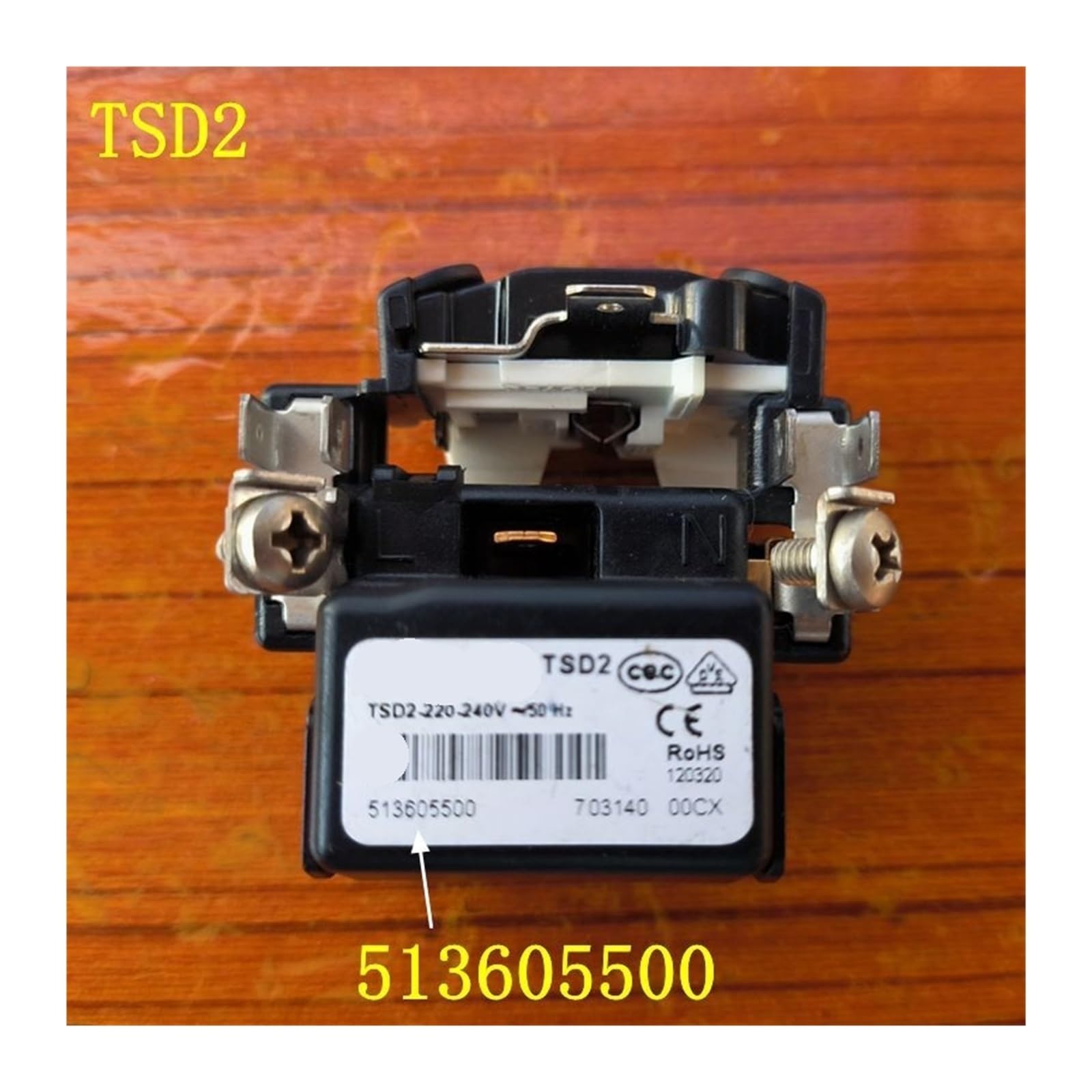 Relé De Frigorífico, Compatible Con Haier, Compatible Con Embraco, Repuestos De Congelador QD TSD2 513605500