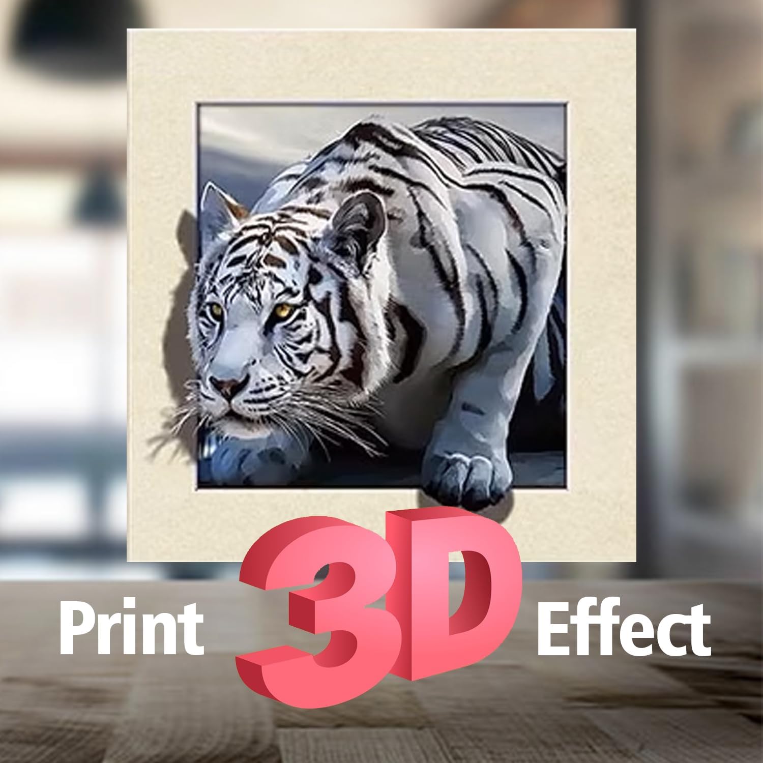 Lenticular Sheet 50 LPI with Adhesive Back for Flip, Motion, 3D Photo Printing (8x12 inch) Pack of 5