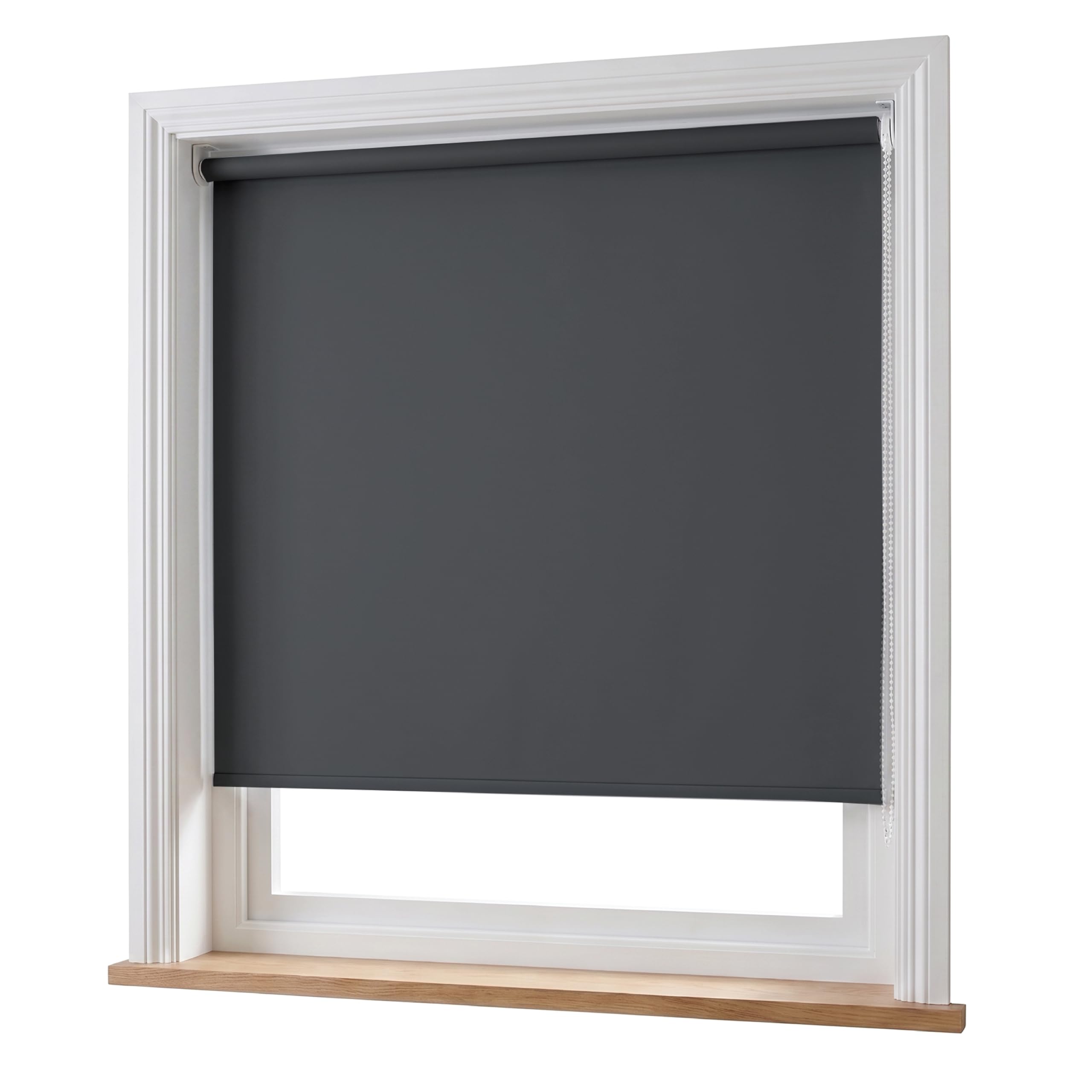 Home In Style 4U Roller Blinds Grey (155cm Wide x 210cm Long)