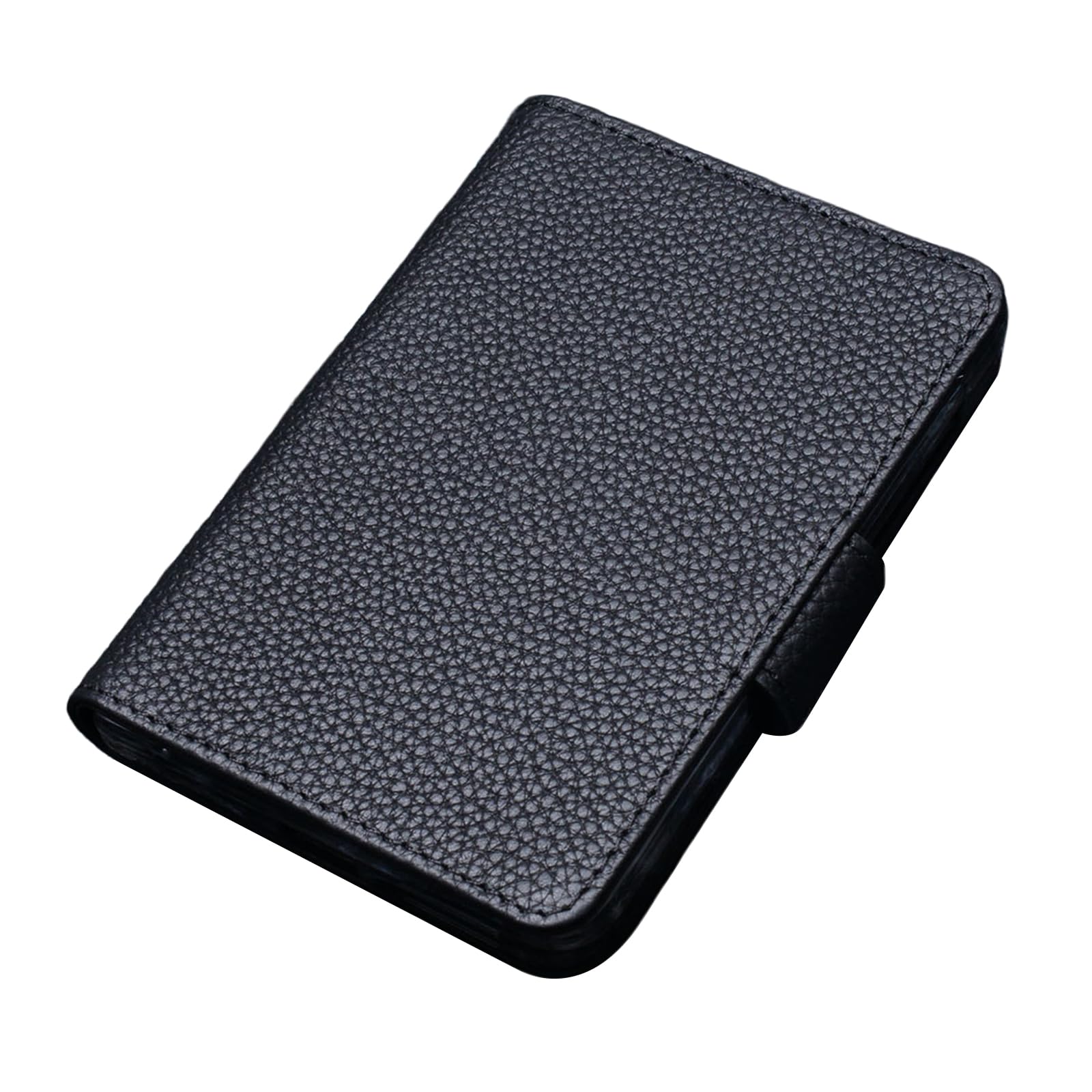 Étui en Cuir véritable Huawei Pura X Max : protection intégrale premium litchi noir