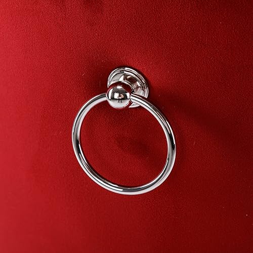 Miniatura 6 de LZ LEISURE ZONE Juego de 2 sillas de comedor de terciopelo, sillas decorativas tapizadas con patas de madera, borde plateado con cabeza de clavo,