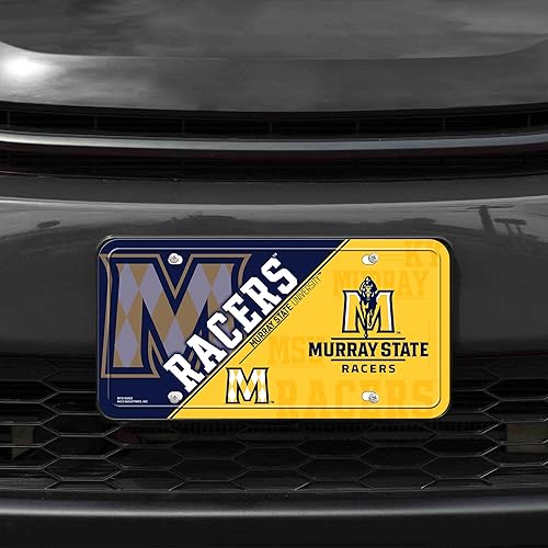 Miniatura 162 de NCAA etiqueta de metal para auto, negro