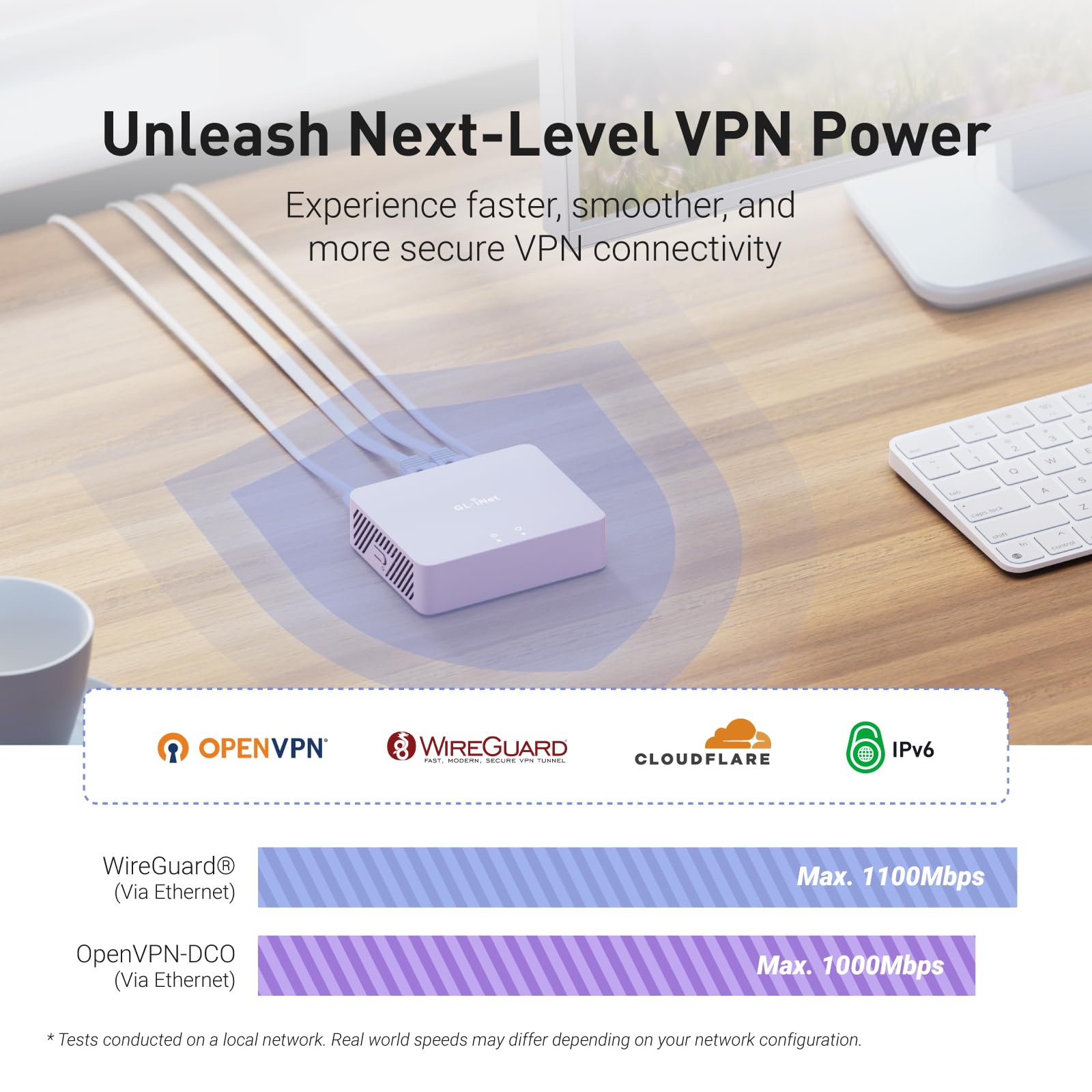 GL.iNet MT5000 (Brume 3) High-Speed Wired VPN Security Gateway for Home Office and Remote Work – Up to 1100 Mbps, 3× 2.5G Multi-WAN, DPI Security, VPN Obfuscation, OpenWrt, NO Wi-Fi - 4