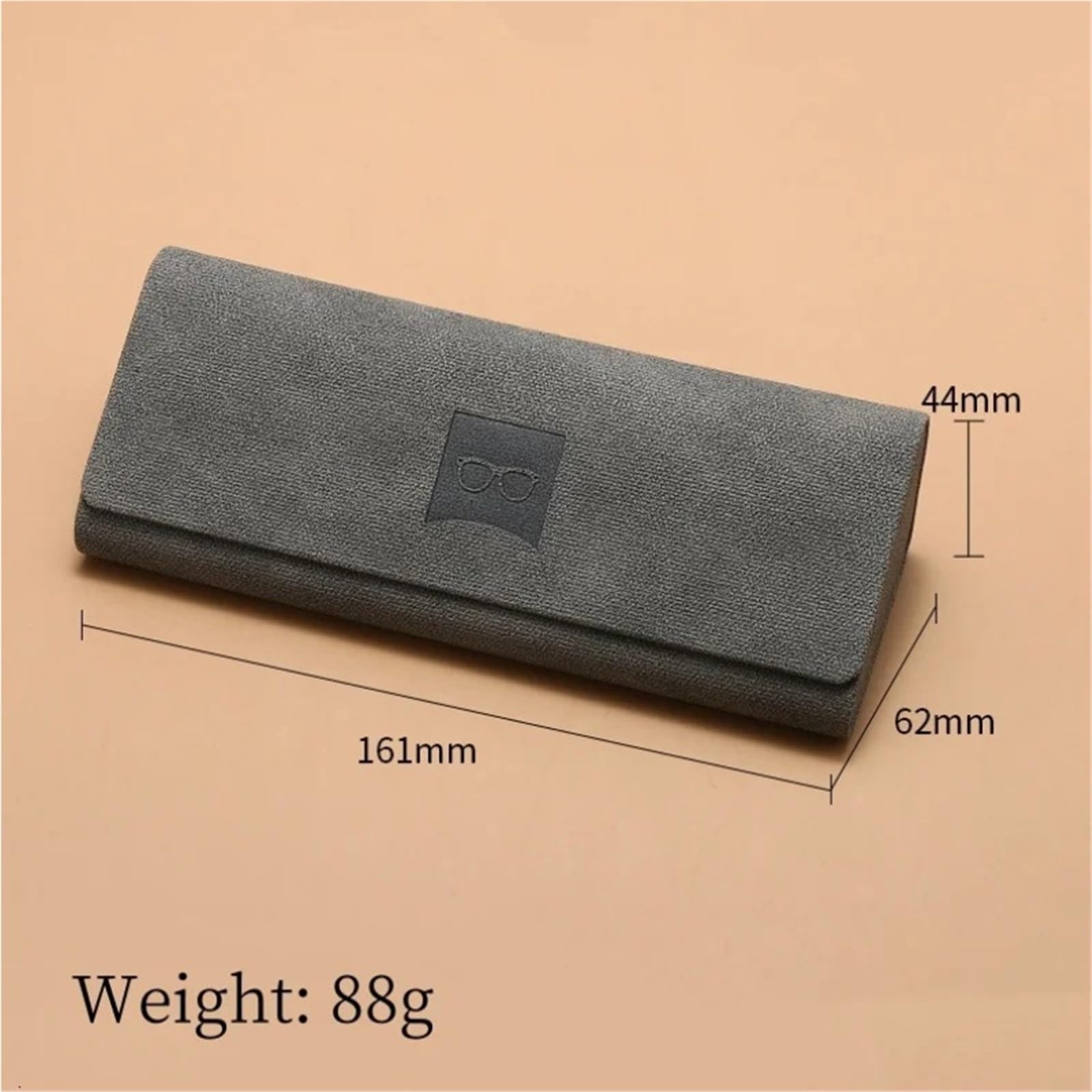 Custodia occhiali da sole Custodia Rigida Portatile Anti-pressione Con Motivo Triangolare For Occhiali per Elegante Portatile