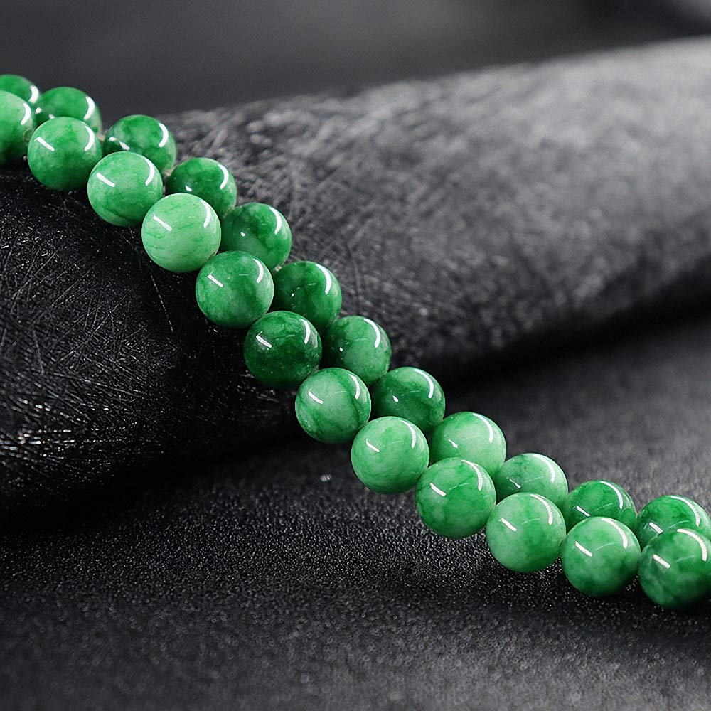 Natural Stone Beads Gemstone Round Loose Beads for Bracelet Necklace Earrings Jewelry Making DIY Crafts Design(1strand 4mm 85pcs)