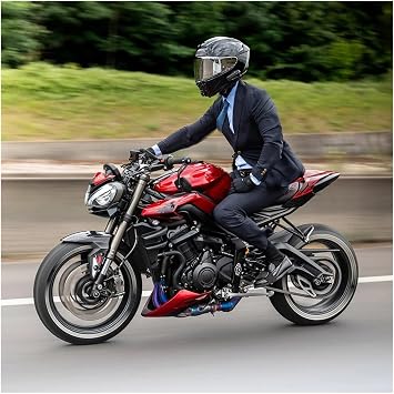 Aerodynamic Winglets For Triumph For Street For Triple 765 2023 2024 2025 Side Wing FRONTAL SPOILERS Front Spoiler Lower Flank Motorcycle Spoiler