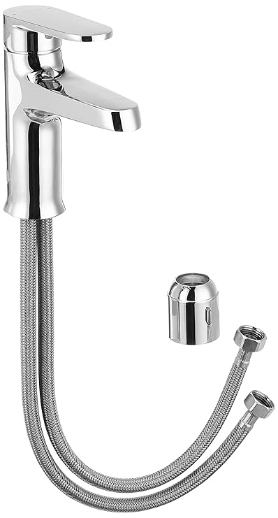 Kohler Metal Beam Single Control Lavatory Faucet, Without Drain (Chrome Finish, Silver)