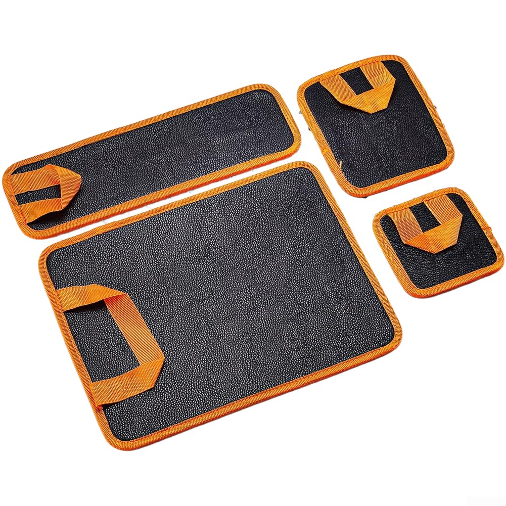 Magnetische Werkzeughalter aus Leder für Garage, Werkstatt (4-teiliges Set)