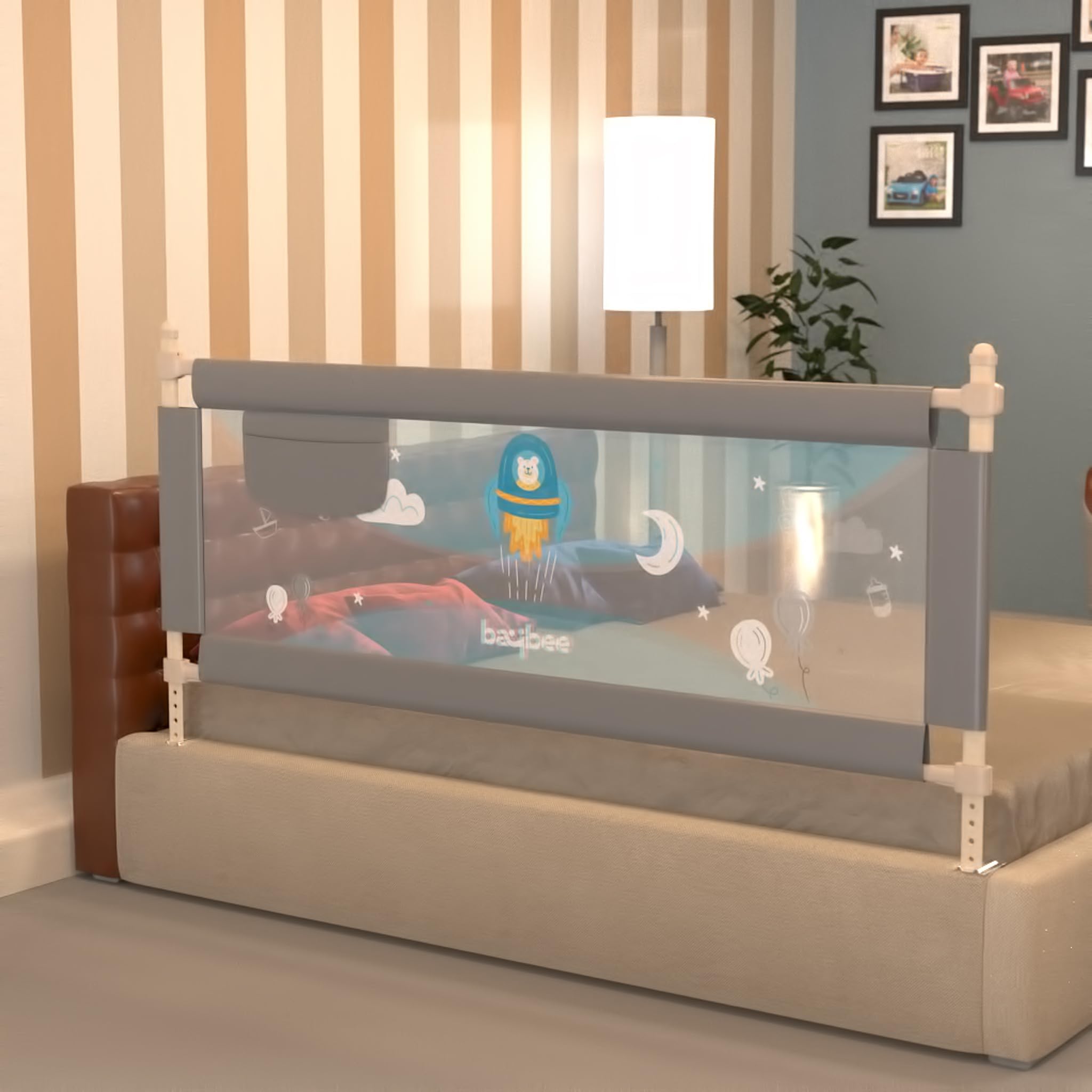 Buy BAYBEE Baby Bed Rail Guard for Baby Toddlers Safety, Portable Kids