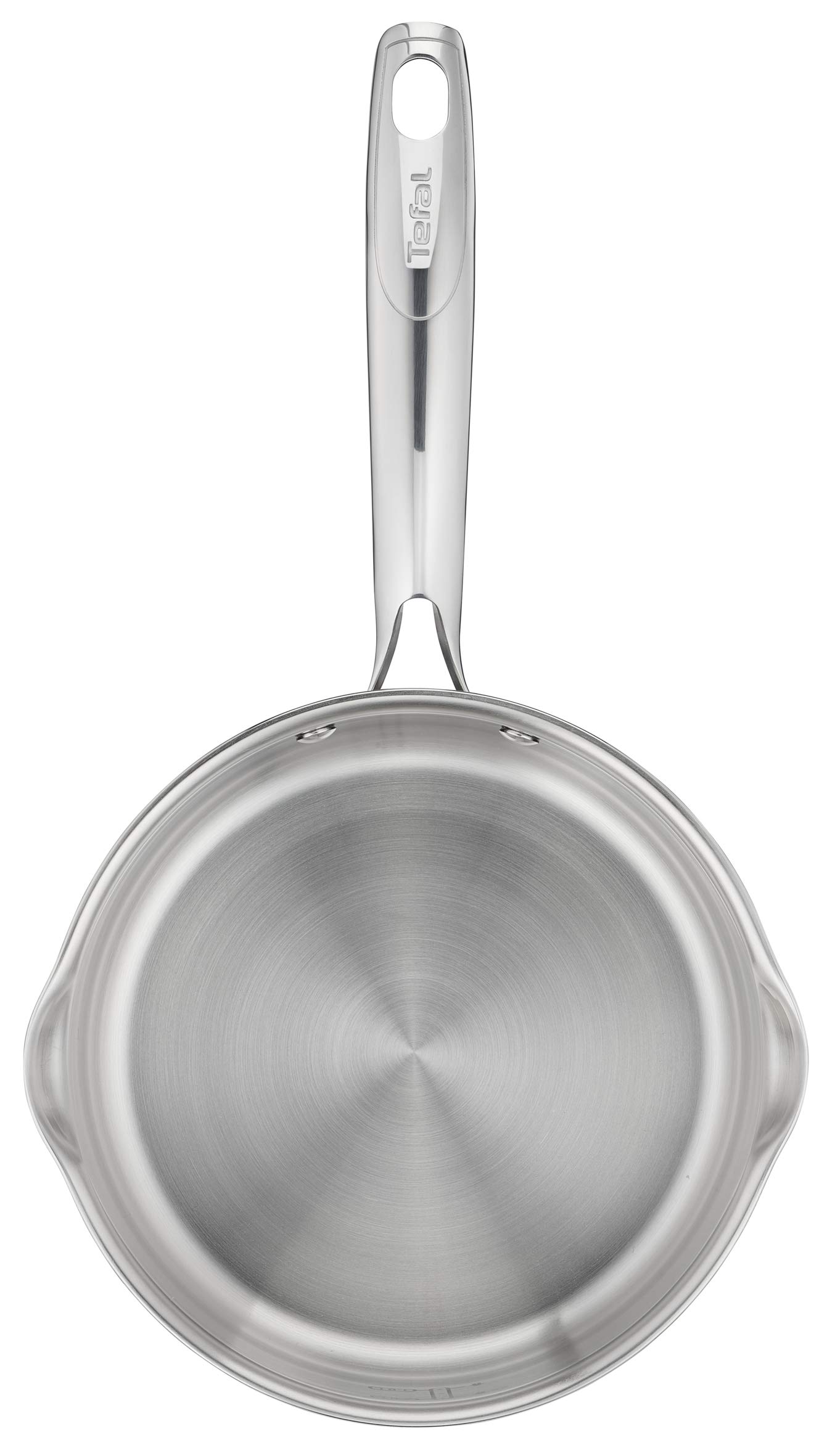 Tefal Duetto + 3 pentole 16/20/24 cm, 1 casseruola 16 cm in Acciaio Inox, 3 coperchi Vetro, segni misurazione, Bordi versatori, Compatibile Tutti i Tipi cucine, Lavabile in lavastoviglie