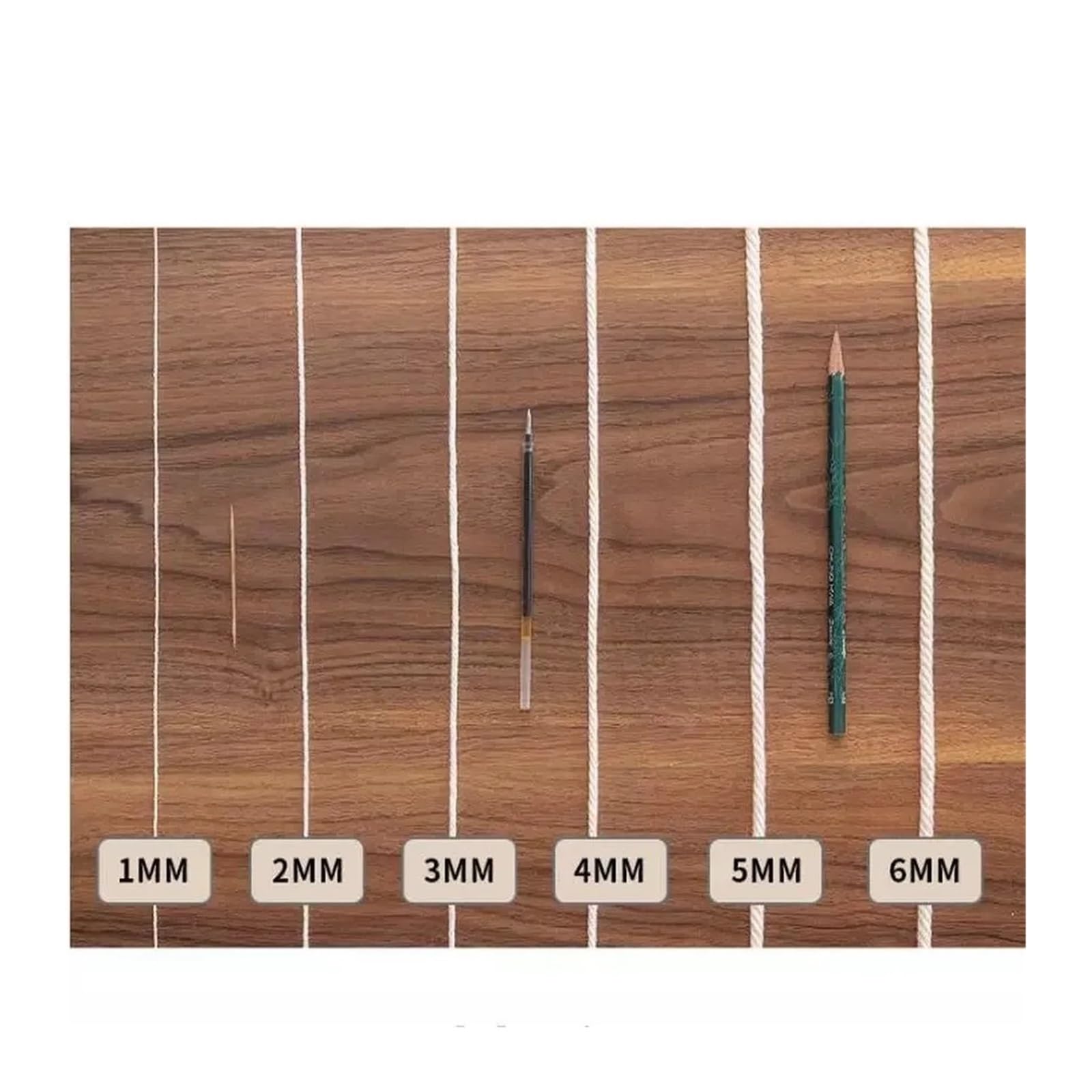 Bawełniana linka rzemieślnicza, Sznurek bawełniany makrama beżowy 1-10mm DIY dekoracja ślubna w domu(3mm 200M)