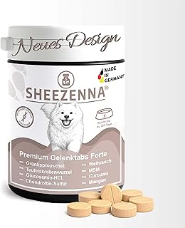 Gelenktabletten Hund hochdosiert – 100 Tabs für bis zu 200 Tage – mit Grünlippmuschel, MSM, Glucosamin & Weihrauch – unterstützt Gelenke, Knorpel & Beweglichkeit – Made in Germany – ohne Zuckerzusatz