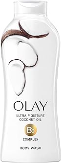 Olay Ultra Moisture Body Wash with Coconut Oil, 22 fl oz