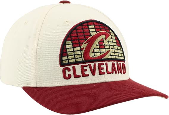 ZHATS NBA Unisex-Adult NBA Officially Licensed Adjustable Snapback Hat Contender Ivory