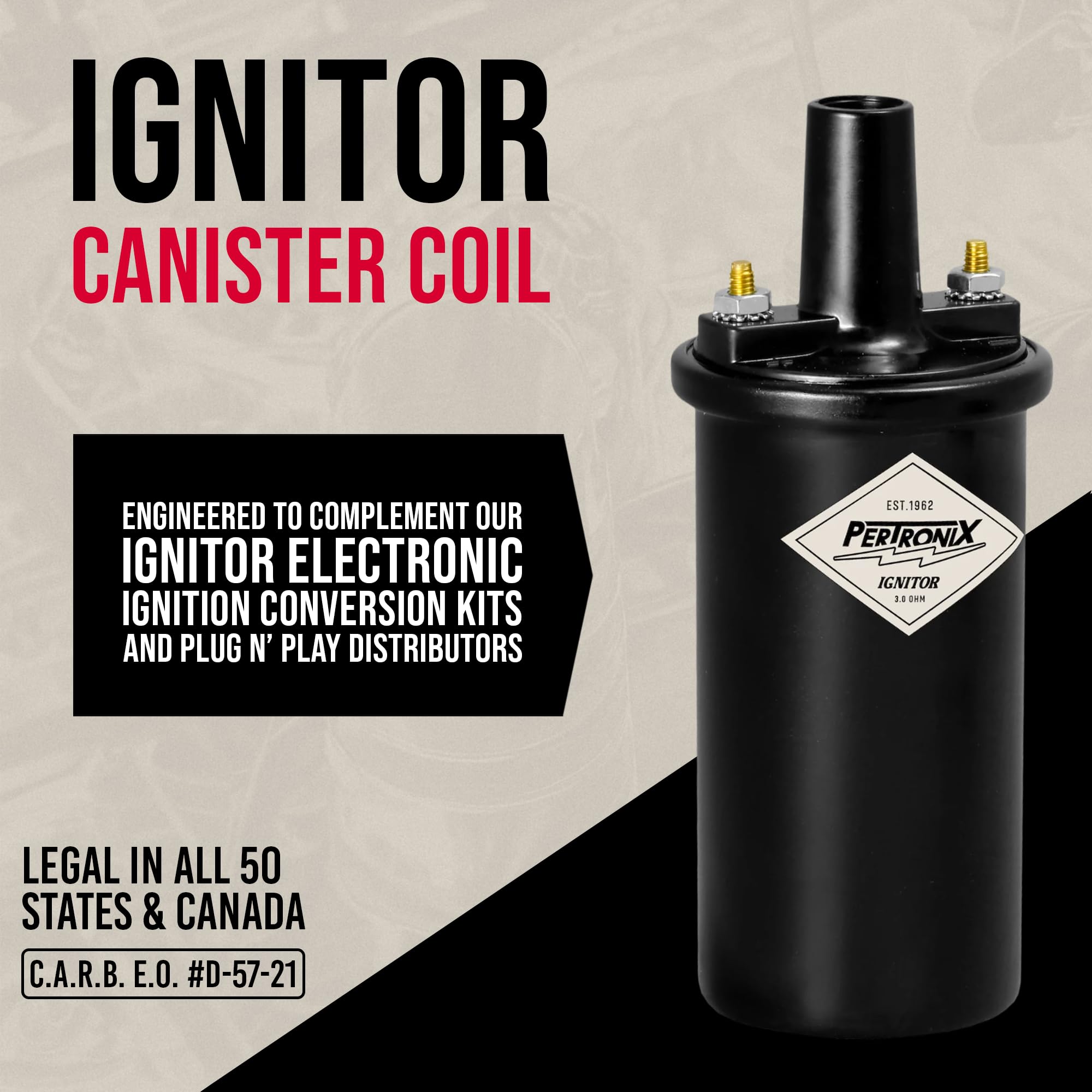 Amazon | PerTronix 火炎放射器 イグニッションコイル 40,000ボルト