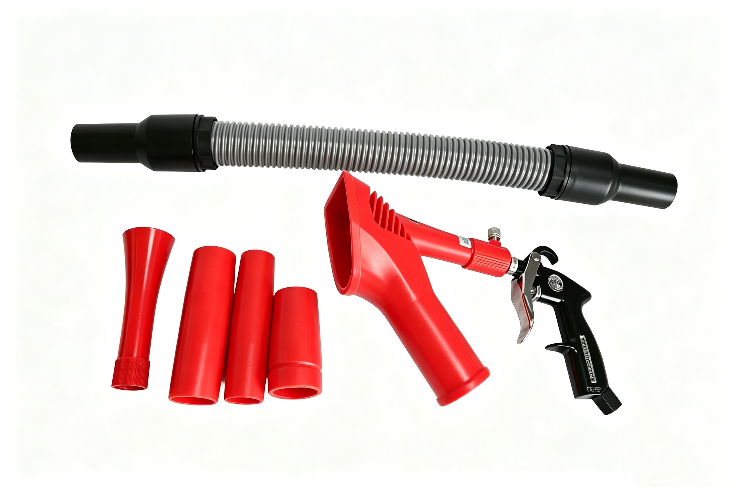Pistola di soffiaggio ad aria 2 in 1 per interni auto