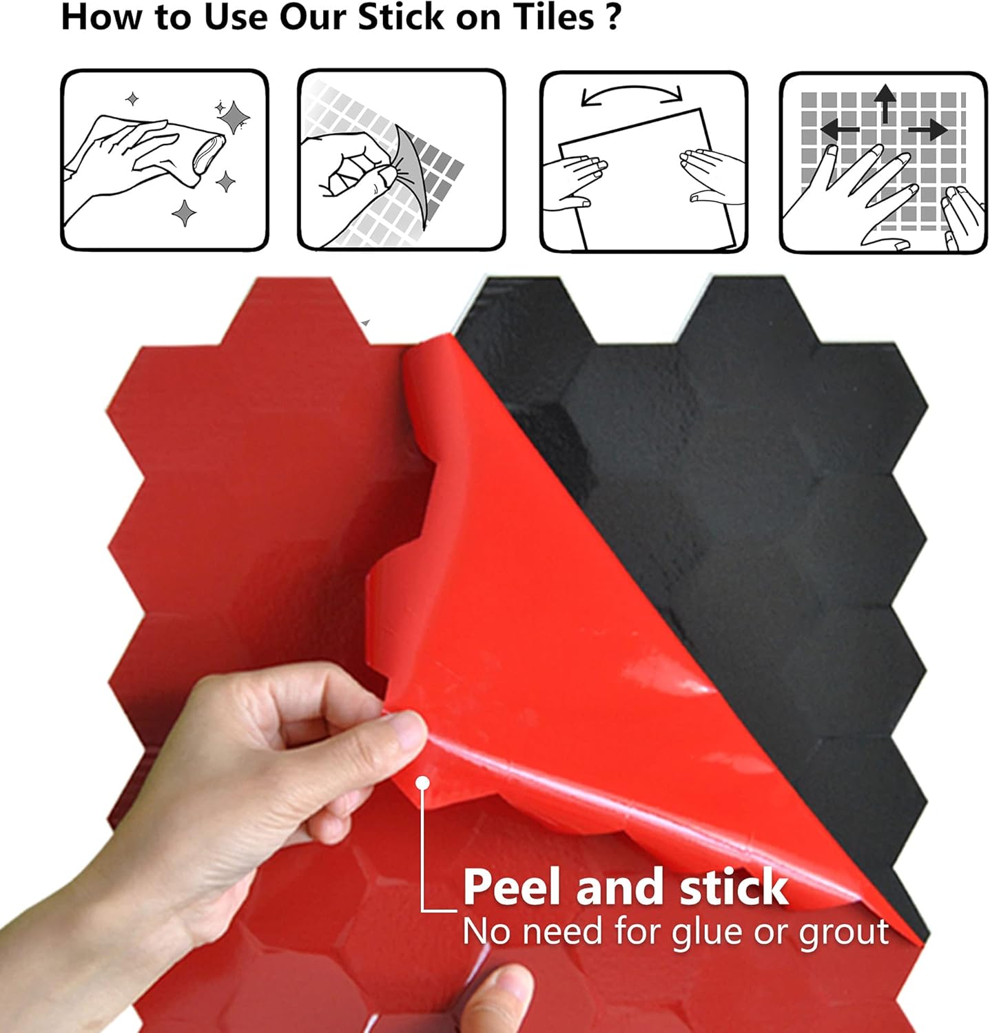 Bеѕt Prоmо KASARO Peel and Stick Backsplash, Decorative 3D Kitchen Backsplash Peel and Stick Self Adhesive Wall Tiles for Dining Room, 10 Sheet, Gold