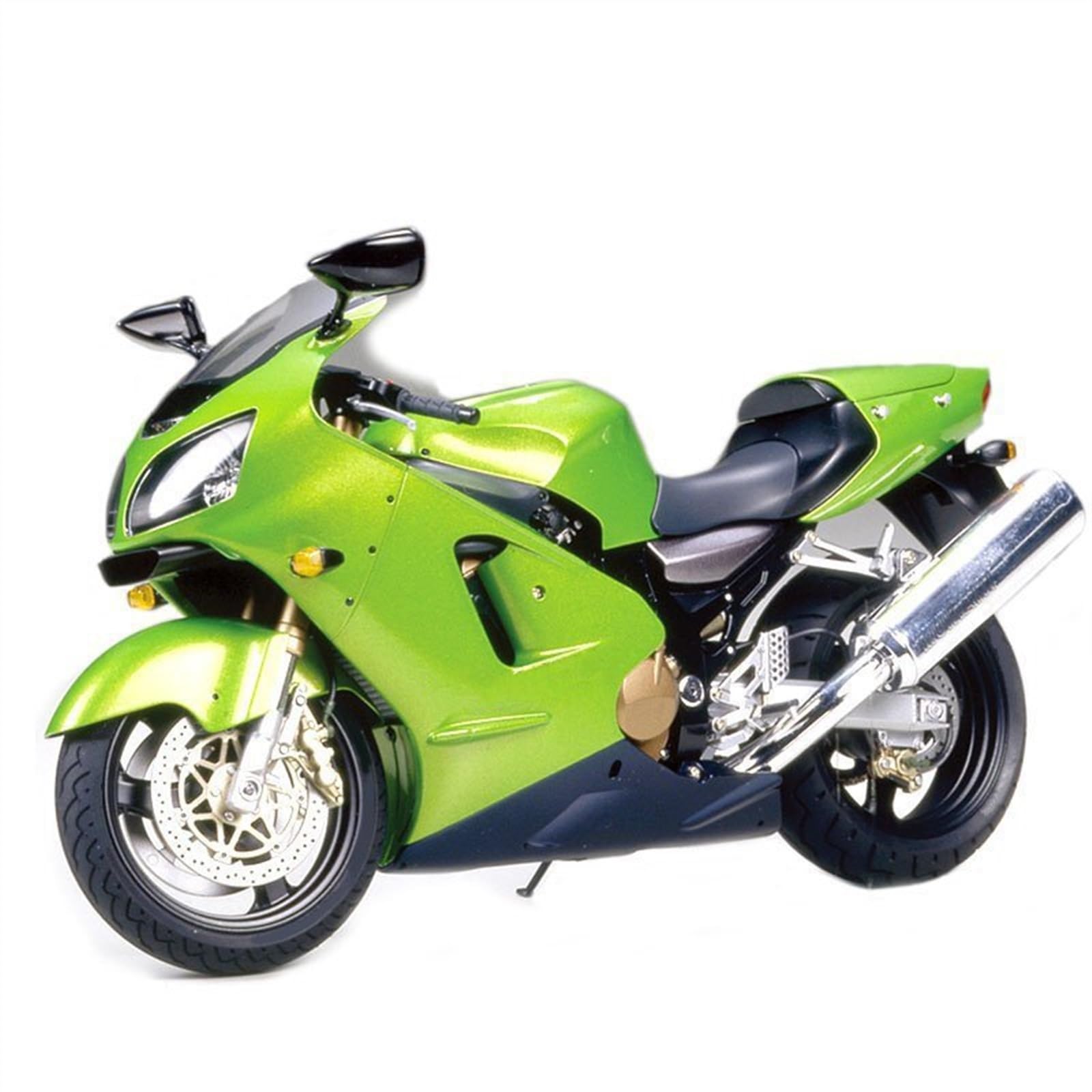 SEYXF Motorbike Toy Motorcycle Model Toy Vehicle Collection Assembled Version for Kawasaki Ninja ZX-12R 1:12